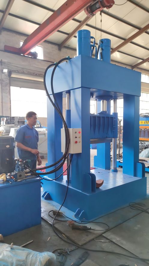 Rubber Bale Guillotine Cutter
